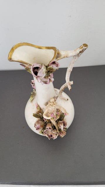 saxe - Vase - Porcelaine, Antiek en Kunst