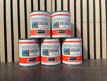 Veiling - 5x Tenco Vloer Acryl Vloer- en Betonverf 750 ml ?, Bricolage & Construction, Peinture, Vernis & Laque