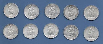 Vaticaan. Pio XI. 10 Lire 1930-1937
