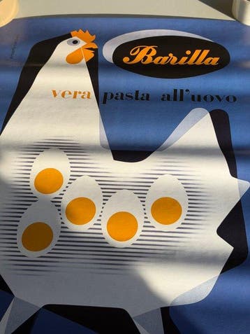 Erberto Carboni - Barilla - Barilla vera pasta alluovo -