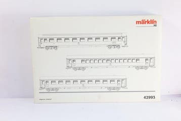 Märklin H0 - 42993 - Modeltrein personenwagonset (1) - Set
