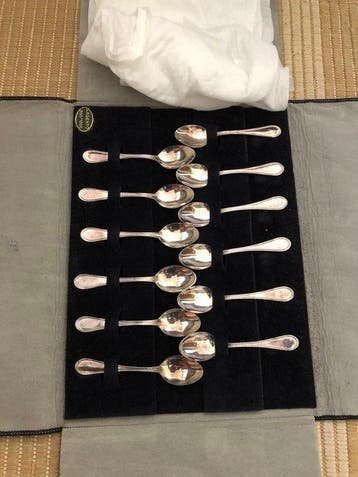 Ménagère pour 12 personnes (24) - Argent 800