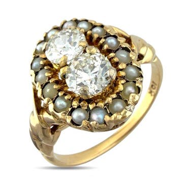 Bague - 10 carats Or jaune, Exclusif or jaune bague en, Bijoux, Sacs & Beauté, Bagues
