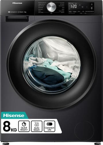 Hisense DH3S802BB3 - Warmtepompdroger - 8 kg - 64 dB -, Ophalen of Verzenden, Nieuw
