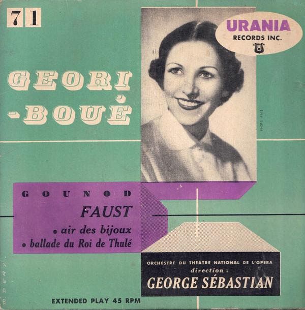 Geori Boué, Charles Gounod - Faust, Cd's en Dvd's, Vinyl | Pop, Gebruikt, Verzenden