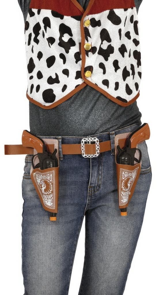Holster Met Pistolen 20cm, Hobby & Loisirs créatifs, Articles de fête, Envoi
