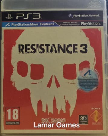 Resistance 3 (ps3 used game), Ophalen of Verzenden, Nieuw