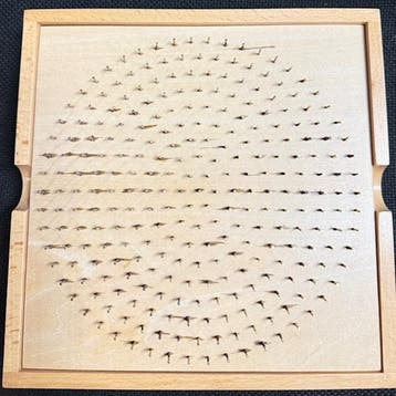 Kralenplank rond inclusief bak, Verzenden, Nieuw