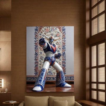 Jacob Hitt - does Goldorak Porcelain w/COA XXL, Antiek en Kunst