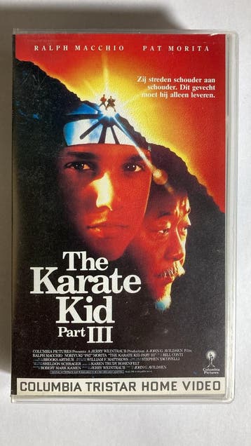 THE KARATE KID PART 3 (VHS), Gebruikt