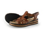 Rieker Sandalen in maat 39 Cognac, Overige kleuren, Verzenden, Sandalen of Muiltjes, Zo goed als nieuw