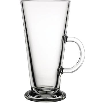 Latte-/Koffieglazen | COLOMBIAN | Glas | 26cl | 12 Stuks |, Verzenden, Nieuw in verpakking