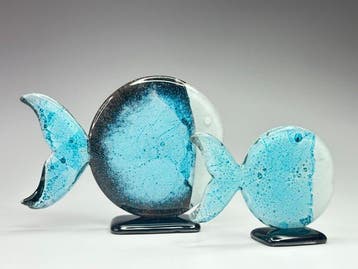 Studio Habrat - Beeldje - Coral Fish (2) - fusie