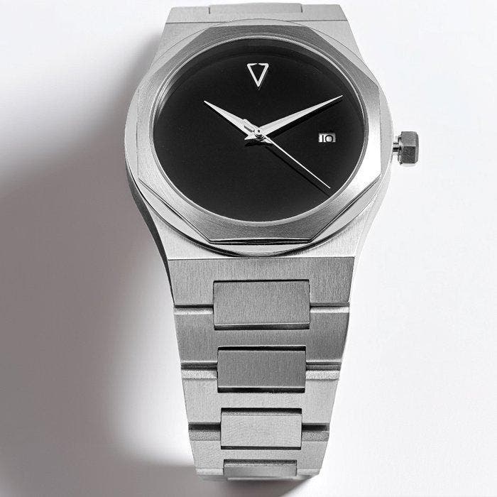 Aryon - Aryon Nature Noir Automatic - 60 Hours Power reserve, Handtassen en Accessoires, Horloges | Heren