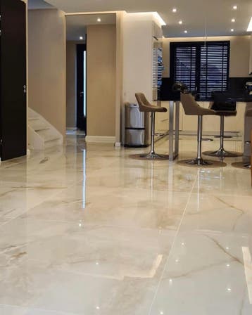 Chamonix Crema 90x90 Hoogglans Vloertegels / Woonkamer /, Ophalen of Verzenden, Nieuw