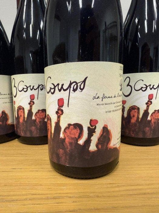 2022 La Ferme de lArbre - Rhône - 12 Flessen (0.75 liter), Verzamelen, Wijnen