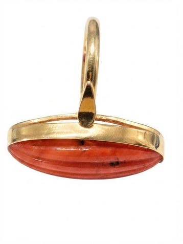 Koraal - Zilver - Ring