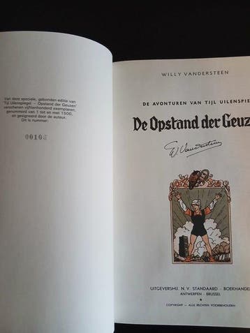 Tijl Uilenspiegel - De opstand der geuzen - Luxe HC met, Boeken, Nieuw