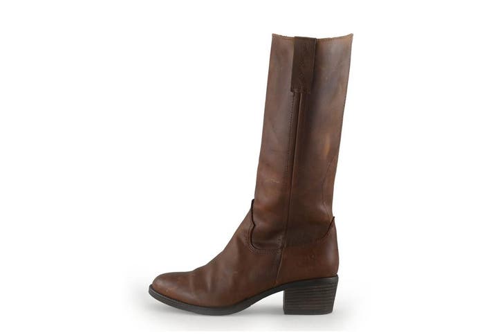 AQA Laarzen in maat 39 Cognac, Kleding | Dames, Schoenen, Overige kleuren, Zo goed als nieuw, Hoge laarzen, Verzenden