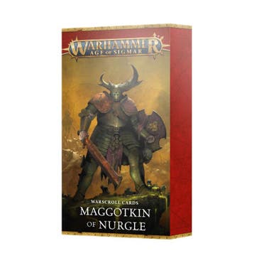 Maggotkin of Nurgle Warscroll cards (Warhammer Age of Sigmar, Ophalen of Verzenden, Nieuw