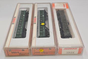 Arnold N - 0155-1, 0155-0, 3353K - Wagon de passagers pour, Nieuw