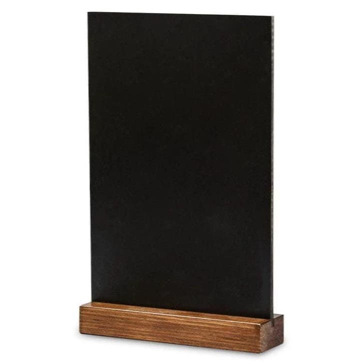 Tafelkrijtbord | CLASSIC | Hout | Bruin | Schrijfvlak, Zakelijke goederen, Horeca | Keukenapparatuur, Nieuw in verpakking, Verzenden