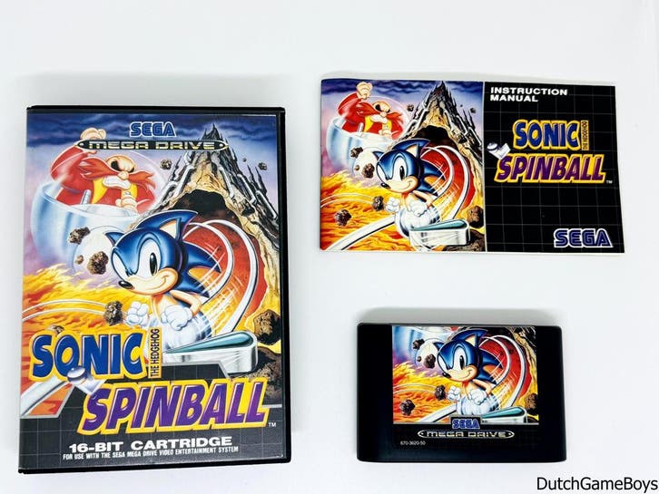 Sega Megadrive - Sonic Spinball, Games en Spelcomputers, Games | Sega, Gebruikt, Verzenden