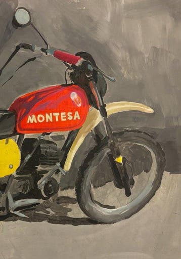 Antonio Valenzuela - Montesa 360 Enduro, Antiek en Kunst