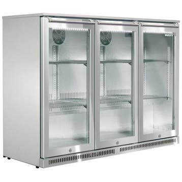 Barkoelkast | OUTDOOR | 310L | RVS | 0°C/+10°C | Geforceerd, Verzenden