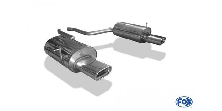 FOX BMW E38 730i/ 735i/ 740i - Met bumperuitsparing einddemp, Autos : Pièces & Accessoires, Systèmes d'échappement, Envoi
