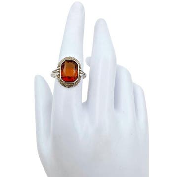 Zonder minimumprijs - Ring Zilver - Art Deco circa jaren, Nieuw