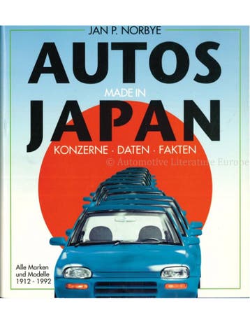 AUTOS MADE IN JAPAN: KONZERNE -  DATEN -  FAKTEN, ALLE MAR.., Ophalen of Verzenden, Nieuw
