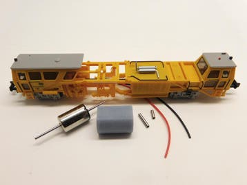 Micromotor NH022 Hobbytrain 07-32 Plasser & Theurer, Verzenden, Overige typen