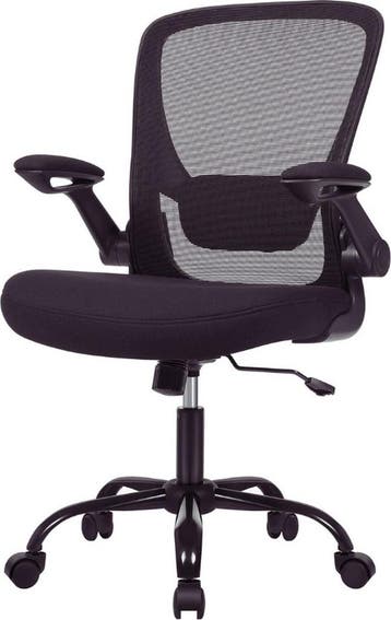 Ergonomische Bureaustoel - opklapbare armleuningen - hoogte, Verzenden, Nieuw