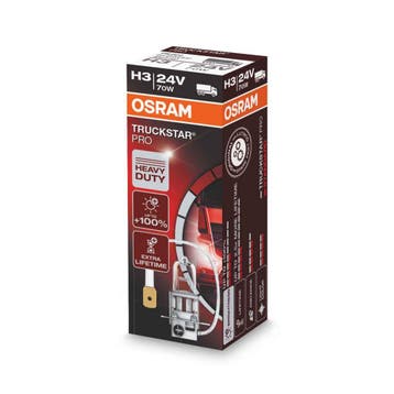 Osram H3 Halogeenlamp 24V 70W PK22s Truckstar Pro, Ophalen of Verzenden, Nieuw