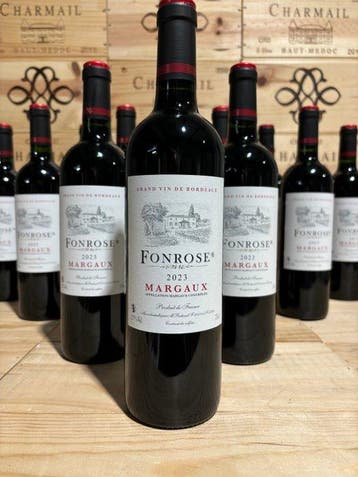 2023 Château Fonrose - Margaux Grand Cru - 6 Bouteilles