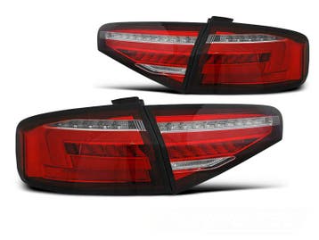 Carnamics Achterlichten | Audi A4 11-15 4-d | LED Bar rood /, Verzenden, Nieuw