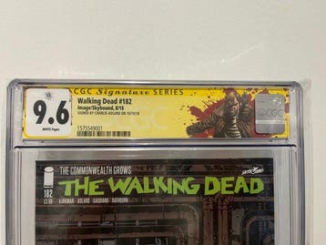 The Walking Dead 182 - The Walking Dead - 1 Signed comic,