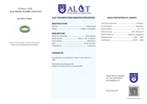 ALGT Gecertificeerd - Meesterlijke Natuurlijke Jadeietring -