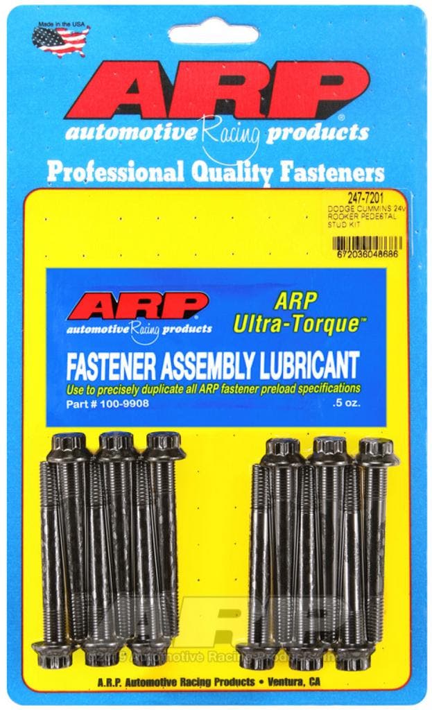 ARP Dodge Cummins 24V Rocker Pedestal Rocker Stud Kit, Autos : Pièces & Accessoires, Moteurs & Accessoires, Enlèvement ou Envoi