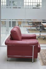 Nicoletti - Sofa - Leder, Metaal, Chroom, Nieuw