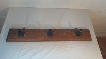 Porte-manteau - Bois, Métal - Cintre