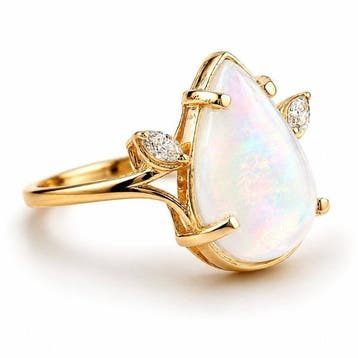 Zonder minimumprijs - Ring - 14 karaat Geel goud - 3.30ct., Nieuw