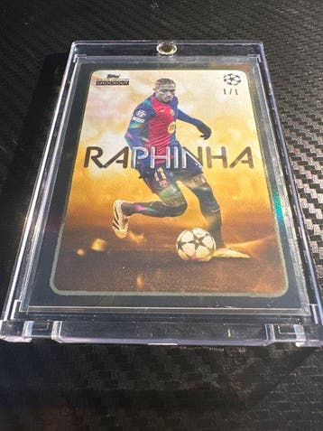 Topps Topps Knockout Raphinha Enige exemplaar/uniek, Collections