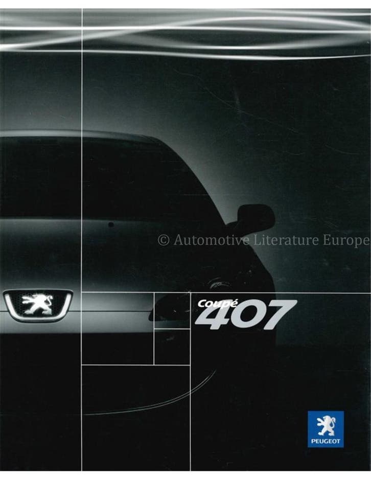 2005 PEUGEOT 407 BROCHURE NEDERLANDS, Boeken, Auto's | Folders en Tijdschriften