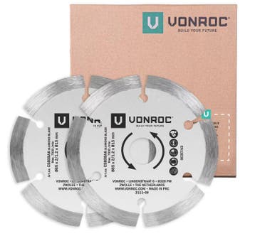 2dekans | VONROC Diamant zaagbladen voor mini cirkel- en, Ophalen of Verzenden