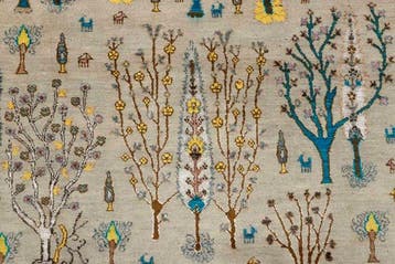 Grand tapis contemporain noué à la main, beau, en laine, Maison & Meubles, Ameublement | Tapis & Moquettes
