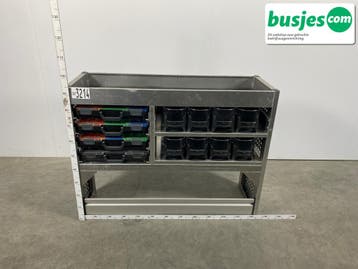 Aluca bedrijfswageninrichting 1250x420x950mm (3214), Verzenden