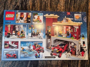 Lego Set - 10263 - Creator Expert - Winter Village Fire, Nieuw