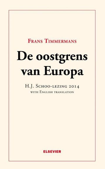 De oostgrens van Europa 9789035252035 Frans Timmermans, Verzenden, Gelezen, Frans Timmermans